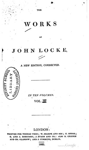 The works of John Locke.