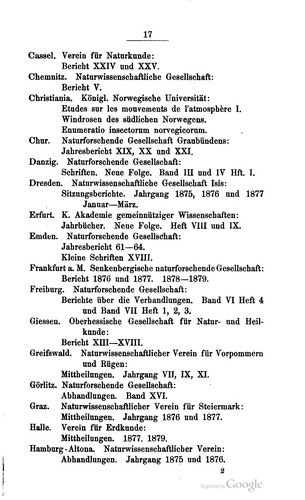 Jahresbericht.