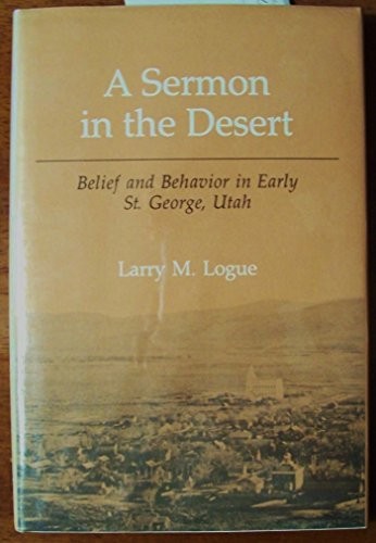 A sermon in the desert