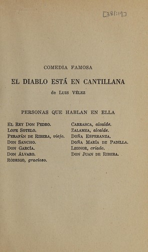 El diablo está en cantillana