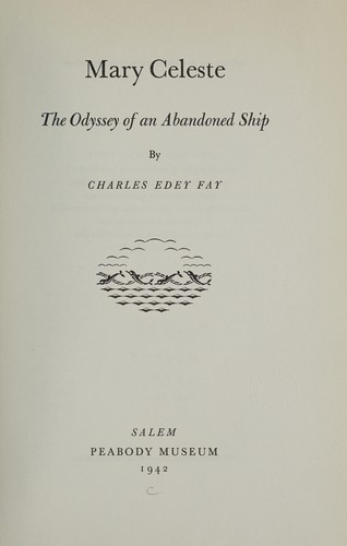 Mary Celeste