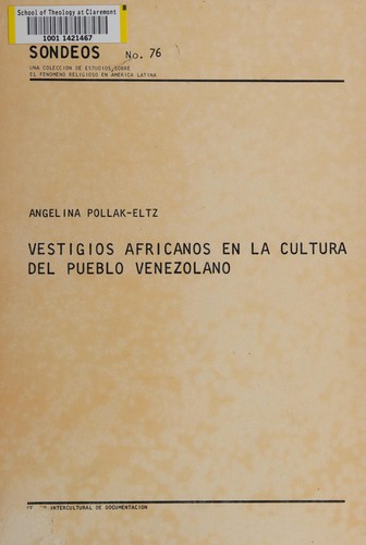 Vestigios africanos en la cultura del pueblo venezolano