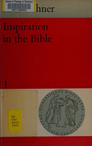 Inspiration in the Bible.