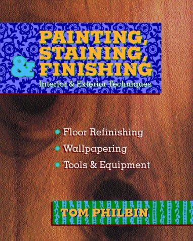 Painting, staining, and finishing