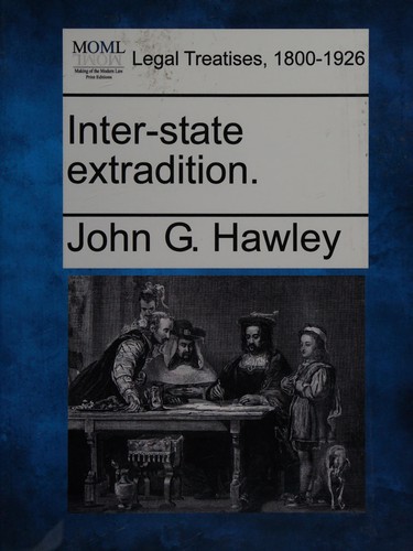 Inter-state extradition