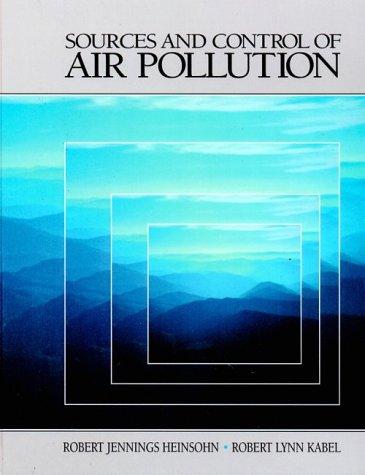 Sources and control of air pollution