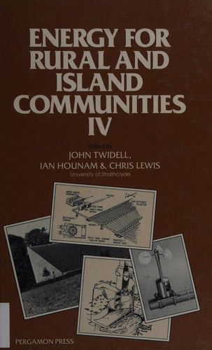 Energy for rural and islandcommunities IV