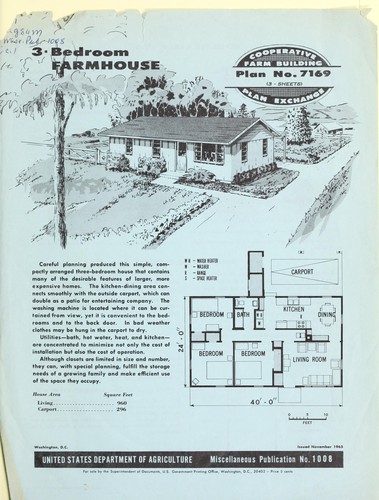 3-bedroom farmhouse