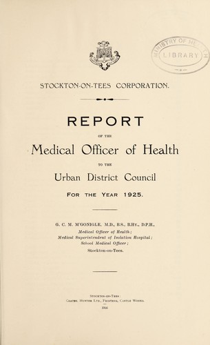 [Report 1925]