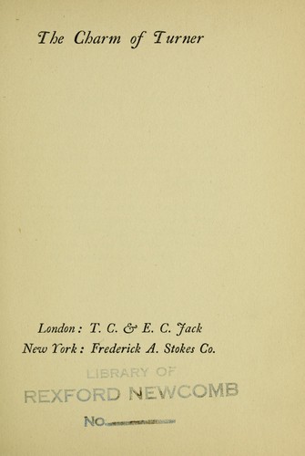 The charm of Turner