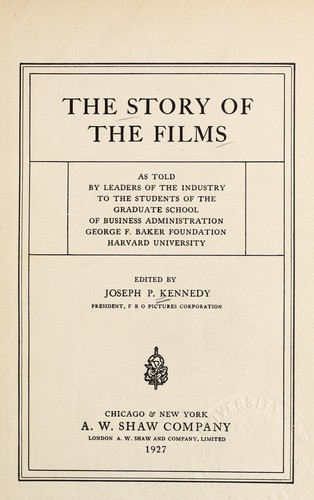 The story of the films