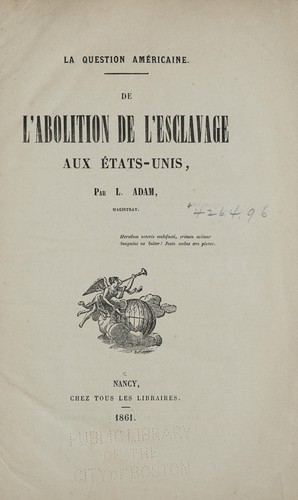 La question américaine