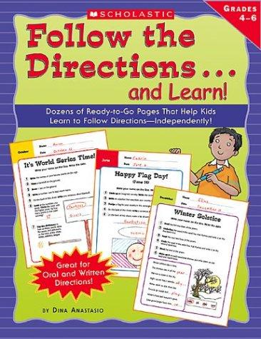 Follow The Directions...and Learn! Grades (Follow The Directions...and Learn! Grade)