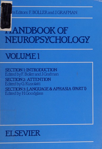 Handbook of neuropsychology.