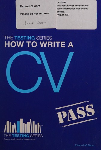 How to write a CV