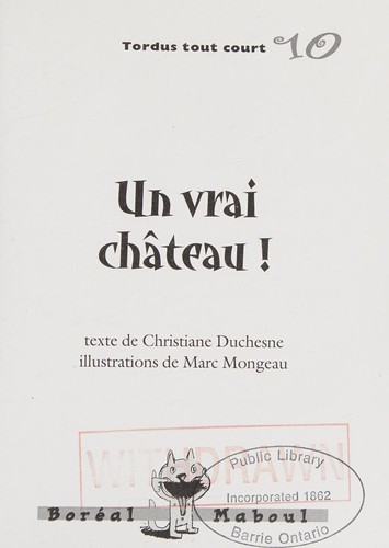 Un vrai château!