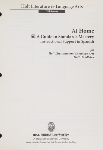 Literature and language arts at home instalation support grade 11