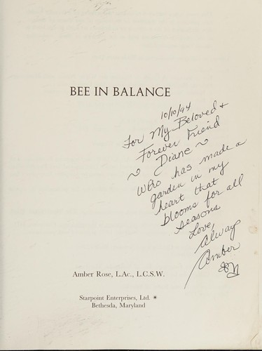 Bee in balance