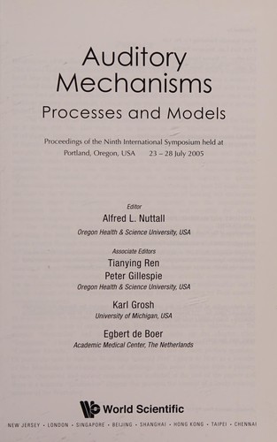 Auditory mechanisms