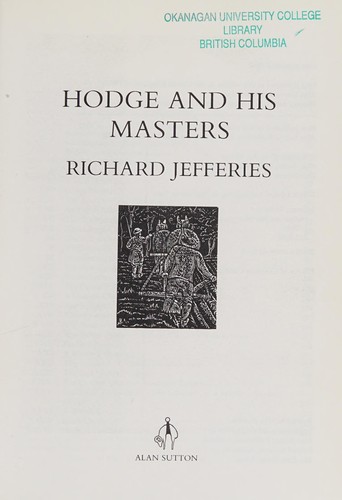 Hodge and his masters