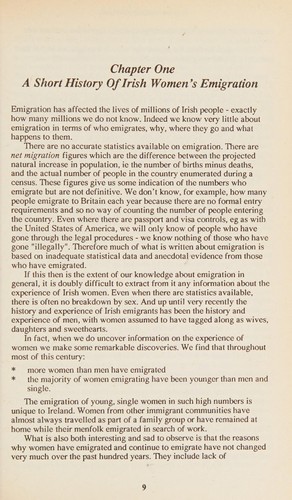 Emigration Matters for Women (Attic Handbook Series)