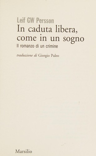 In caduta libera, come in un sogno
