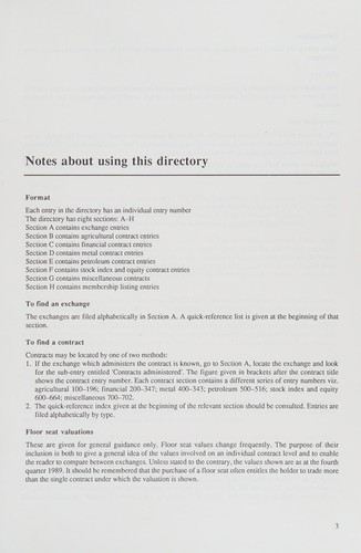 St. James World Futures and Options Directory, 1991-1992 (St James World Futures and Options Directory)