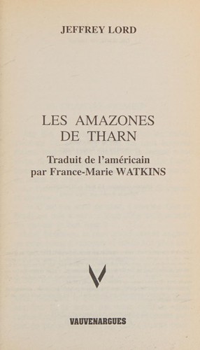 Les amazones de Tharn