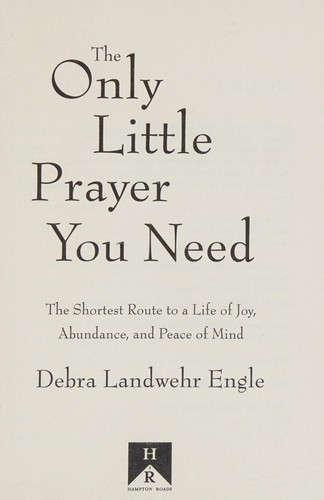 The only little prayer you need