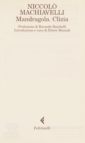 Mandragola, Clizia