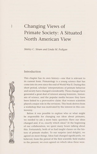 Primate encounters
