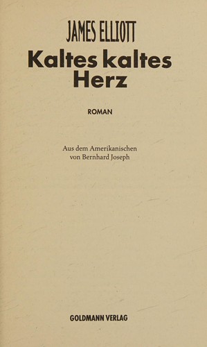 Kaltes kaltes Herz