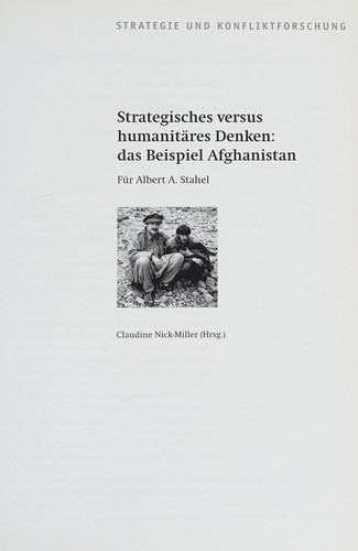 Strategisches versus humanitäres Denken