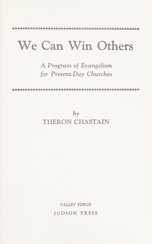 We can win others