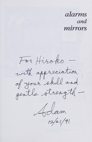 Alarms and mirrors
