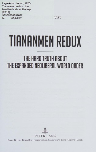 Tiananmen Redux