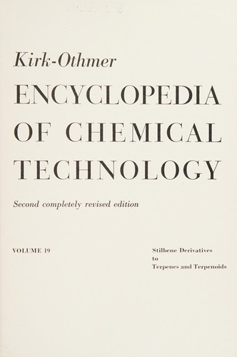 Encyclopaedia of Chemical Technology