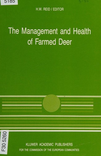 The Management and health of farmed deer