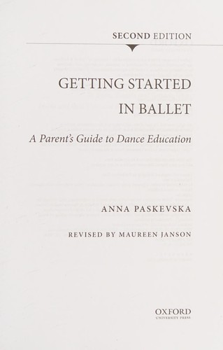 Getting Started in Ballet