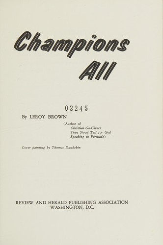 Champions all