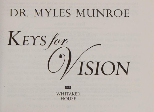 Keys for Vision