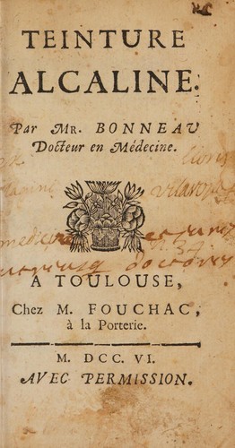Teinture alcalin