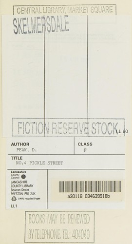 No. 4 Pickle Street