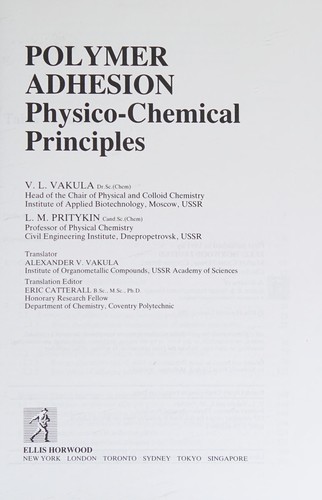 Polymer Adhesion