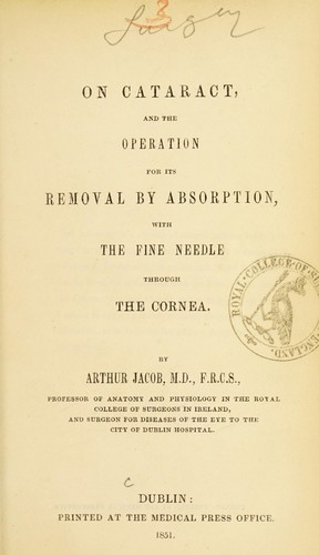 On cataract