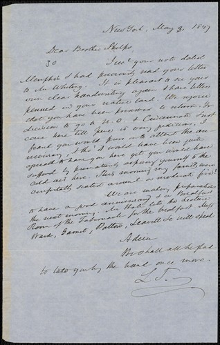 [Letter to] Dear Brother Phelps