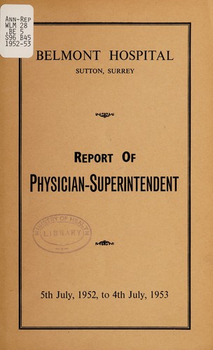Belmont Hospital, Sutton, Surrey