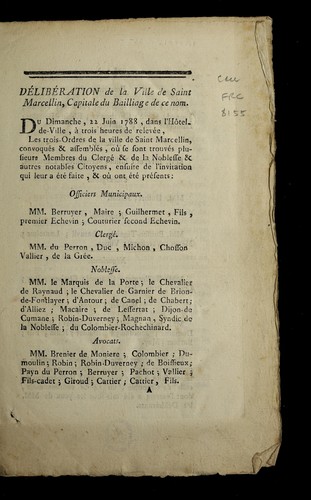De libe ration