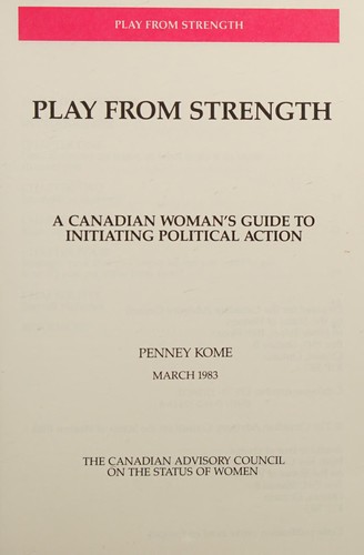 Play from strength