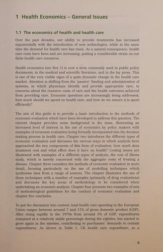 Health Economics